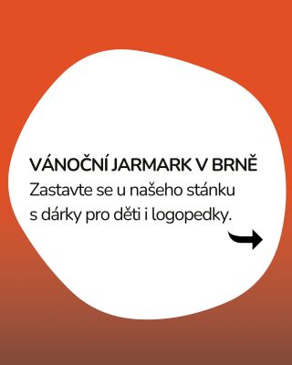 Těšíme se na setkání na VÁNOČNÍM JARMARKU!🌲 🗓️ 22. 11. mezi 10–18 h nás najdete v Žabovřeskách. Ukážeme novinky a...